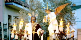 Solemne Via Crucis presidido por el Señor Orando en el Huerto Oracion en el huerto