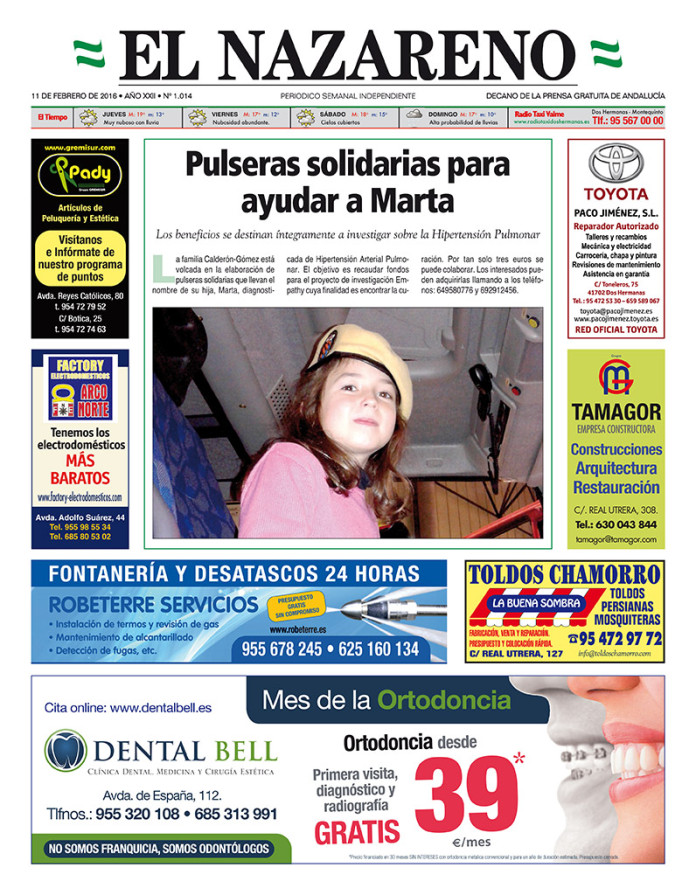 Periódico El Nazareno De Dos Hermanas Nº 1014