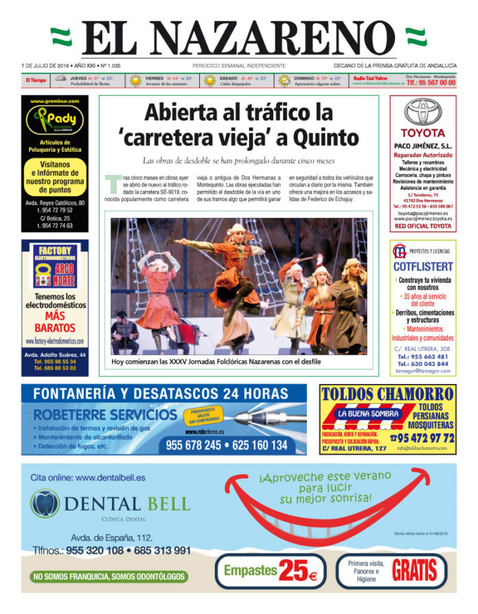 Periódico El Nazareno de Dos Hermanas nº 1035