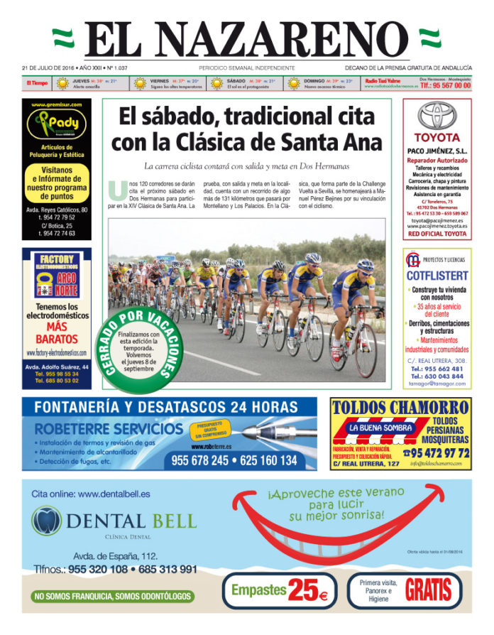 Periódico El Nazareno de Dos Hermanas nº 1037