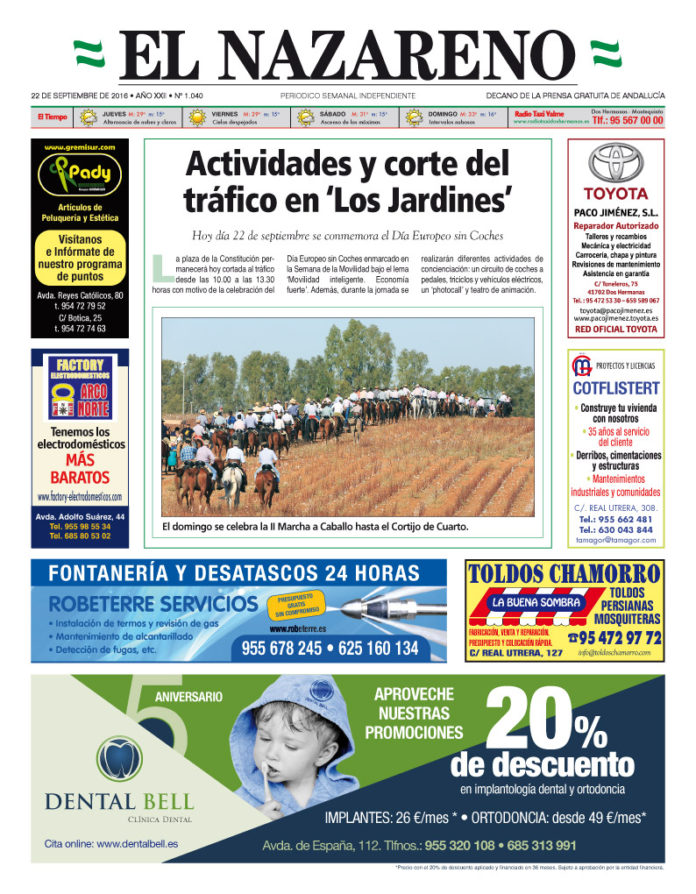 Periódico El Nazareno de Dos Hermanas nº 1040