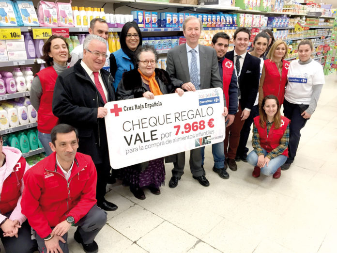 entrega-cheque-Carrefour-Cruz-Roja-Sevilla Carrefour