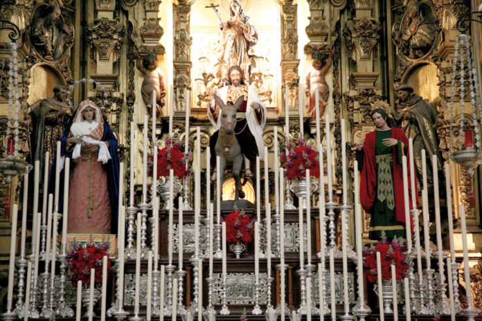 altar-borriquita altares