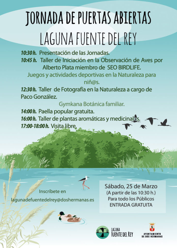 jornadapuertas-25-marzo_horario Laguna de Fuente del Rey