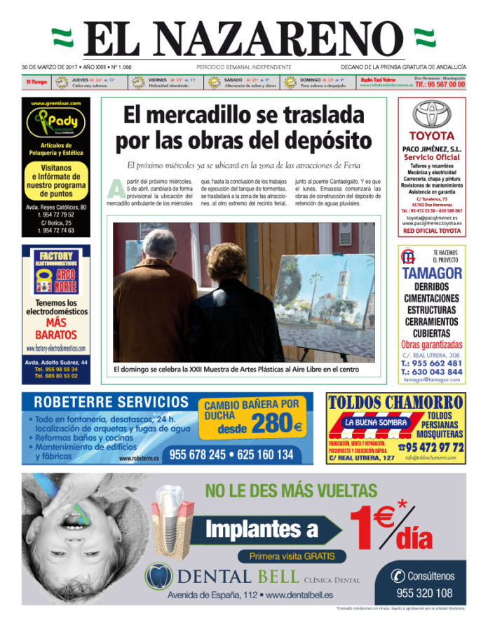 Periódico El Nazareno nº 1066 de 30 de marzo de 2017