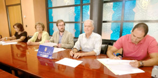 Deportes firma un convenio de colaboración con ASAS, Aspace y Anidi ASAS, Aspace y Anidi