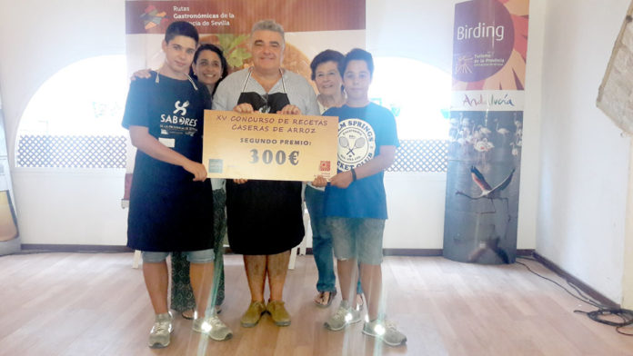 segundo-premio-arroz XV Concurso de Recetas de Arroz de Prodetur