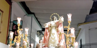 Crónica de la festividad de la Subida a los Cielos del barrio de San Sebastián Subida a los Cielos
