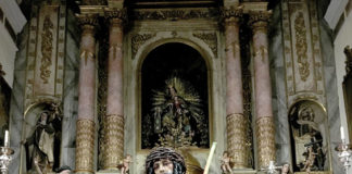 Antonio Luis Troya talla un Eccehomo para el Santo Ángel de Sevilla Antonio Luis Troya