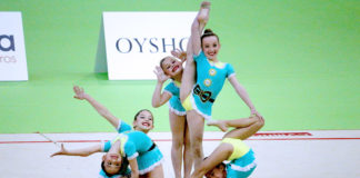 El Club Gimnasia Rítmica Dos Hermanas, bronce por autonomía en Guadalajara Club Gimnasia Rítmica Dos Hermanas