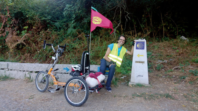 angel-gil-handbike-bsr-camino-santiago Ángel Gil
