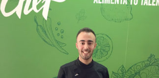 Juan Gaspar Borrero, a un concurso nacional de Gastronomía Juan Gaspar Borrero