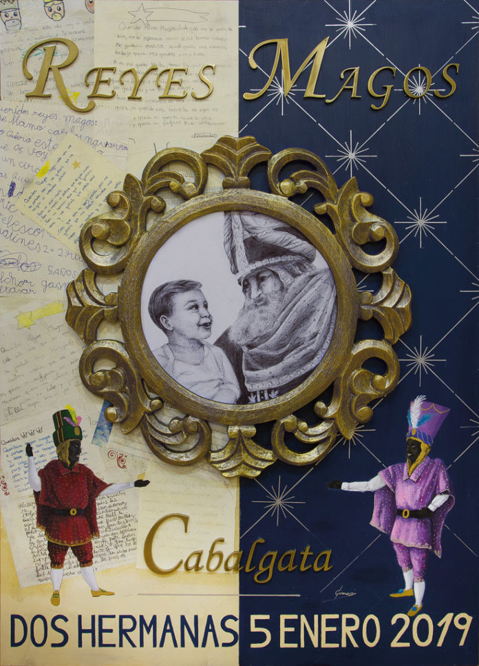 cartel-cabalgata-Reyes-Magos-2019-medios niños para la Cabalgata de Reyes Magos