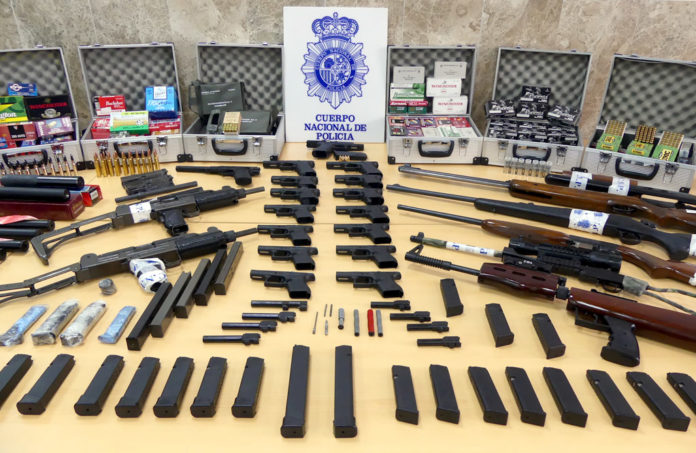 policia-nacional-trafico-armas tráfico de armas en Dos Hermanas