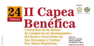 Capea benéfica para las hermandades de Rocío, Gran Poder y Cáritas capea benéfica