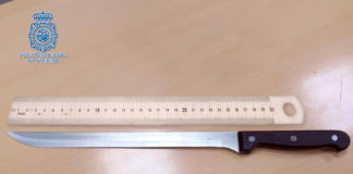 Detenido J.M.M.H. por un robo con arma blanca en un supermercado J.M.M.H