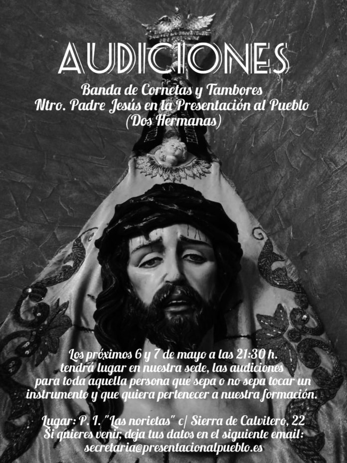 audiciones La banda de la Presentación al Pueblo