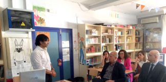 El Consejero de Educación, Javier Imbroda, visita el colegio Ibarburu Javier Imbroda