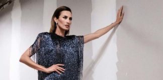 Fernando Claro vistió a Nieves Álvarez para la Gala de Eurovisión Fernando Claro