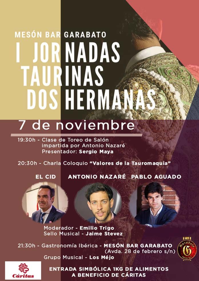 carteljornadastaurinasdh2 Pablo Aguado y «El Cid»