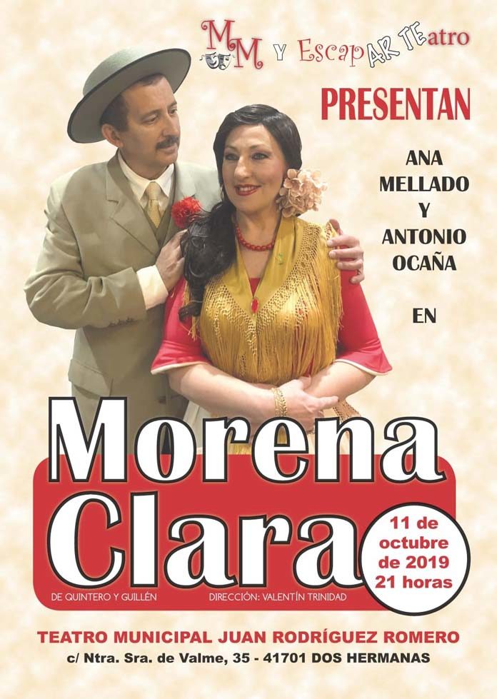 cartelteatromorenaclara Morena clara