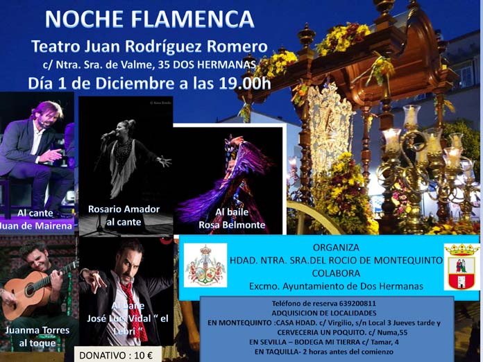Cartel-flamenco Rocío de Montequinto