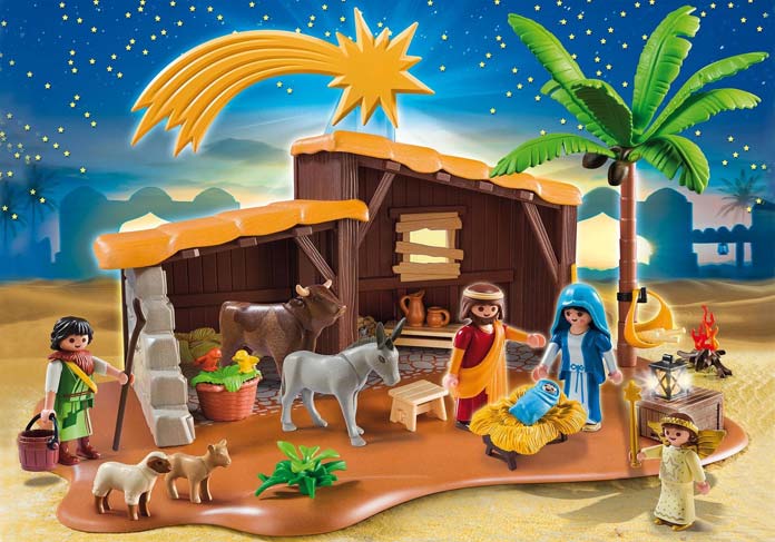 belen-playmobil belén solidario de Playmobil