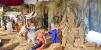 II Belén Viviente «Que Navidad fuera octubre» en la hermandad de Valme Belén Viviente