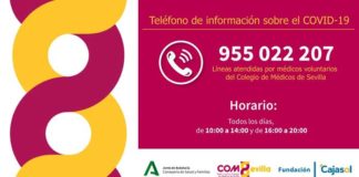 El Colegio de Médicos de Sevilla habilita un teléfono para información del COVID-19 Colegio de Médicos de Sevilla
