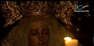 Hermandad de Nuestro padre Jesús del Gran Poder en la Semana Santa de 1995