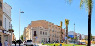 La nueva glorieta de El Palmarillo se abre al tráfico rodado glorieta de El Palmarillo