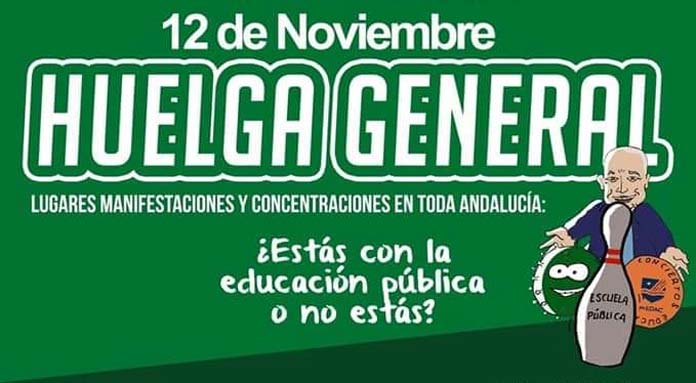 huelga-educativa Marea Verde Andaluza