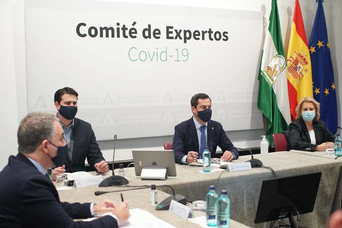 comite-expertos-covid-ja cierre perimetral de Dos Hermanas