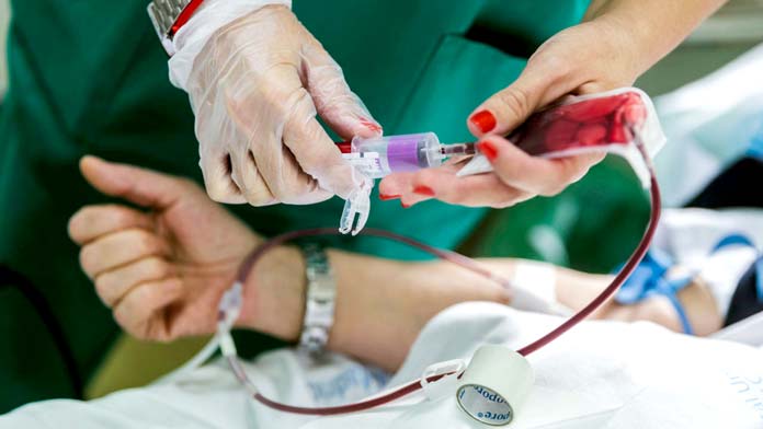transfusion donación de sangre