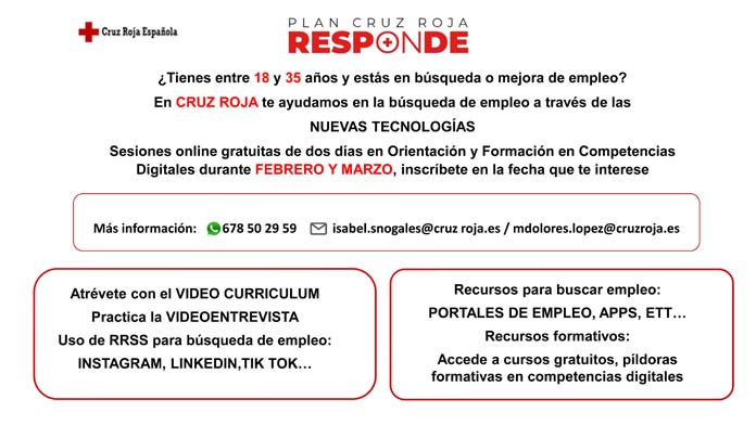 curso-cruz-roja Curso gratuito