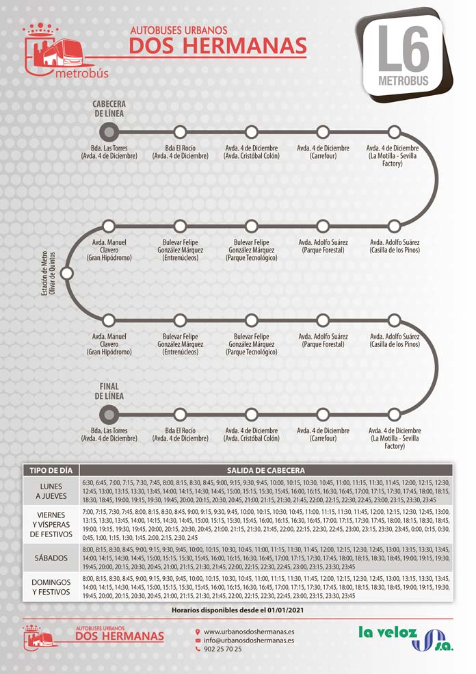 Línea 6 del metrobús