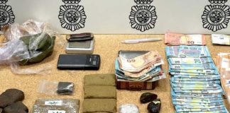 Desmantelada una red de hachís en Dos Hermanas en la Operación Davilo hachís en Dos Hermanas