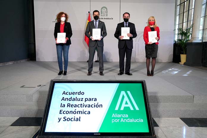 acuerdo-reactivacion-economicaysocial-andalucia ayudas directas