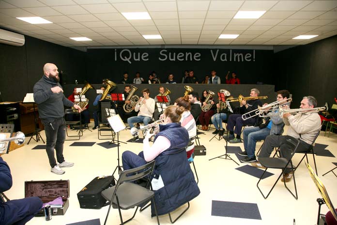 archivo-ensayo-banda-valme- Agrupación Musical de Valme