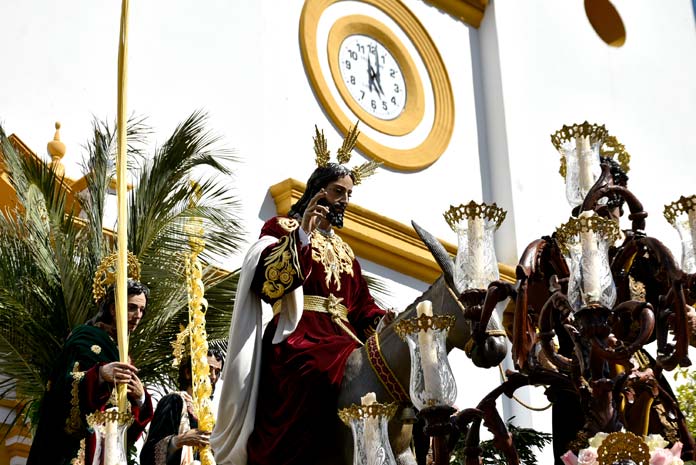 foto-borriquita-salida-inicios Semana Santa nazarena 2021