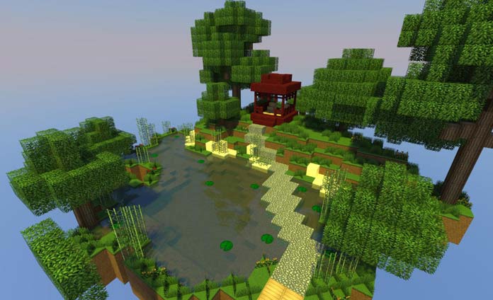 jardin-minecraft jardinero virtual