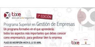 Tixe pone en marcha su Programa Superior en Gestión de Empresas Tixe