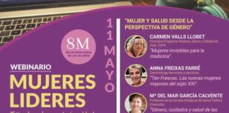 Inscripciones en el webinario ‘Mujer y salud desde la perspectiva de género’ Webinario Mujeres Líderes