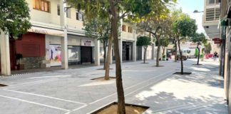 Finalizan las obras en la calle Virgen de la Soledad, «El Llano» calle Virgen de la Soledad
