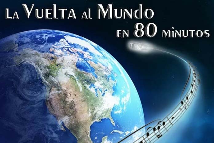 cartel-espectaculo-bandamusicacddh La vuelta al Mundo en 80 minutos