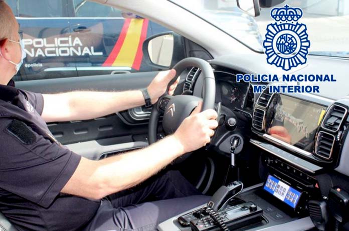 patrulla-policia-nacional presunto violador