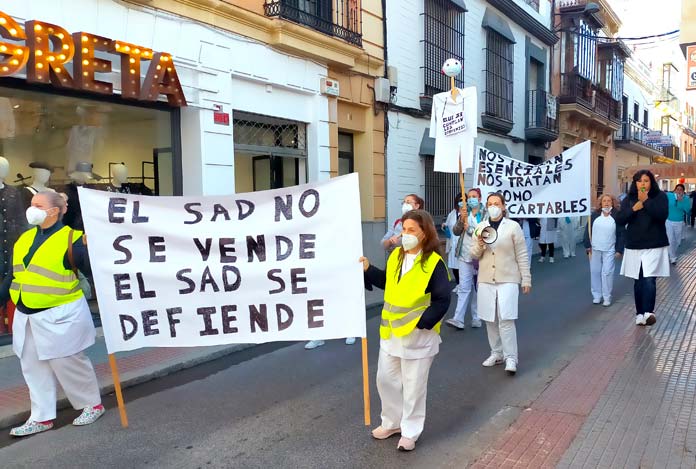 manifestacion-ayudaadomicilio Ayuda a Domicilio de Dos Hermanas