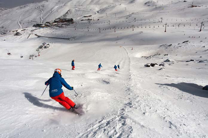 esqui-sierra-nevada Nieve Joven