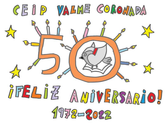 logo-50aniversario-ceipvalmecoronada CEIP Valme Coronada