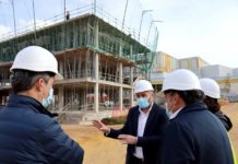 Las obras del nuevo IES de Dos Hermanas superan ya el 20% de ejecución nuevo IES de Dos Hermanas